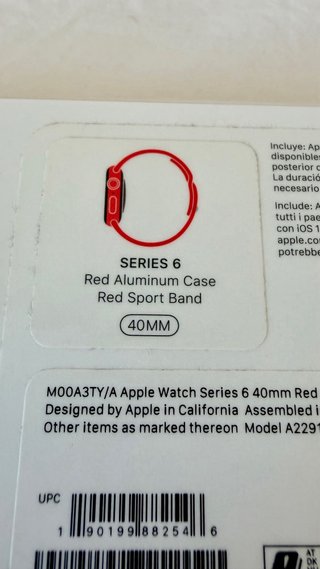 Apple Watch Series 6 Red