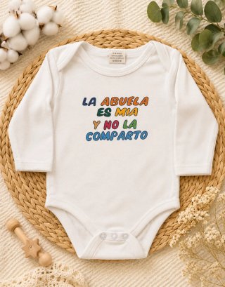 Body bebé La abuela es mía
