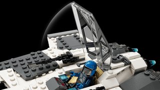 LEGO Star Wars 75348 Caza Mandaloriano vs TIE