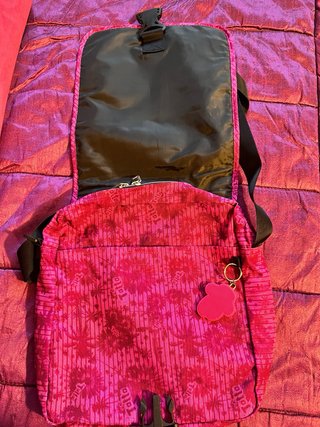 Bandolera Totto Rosa Estampada