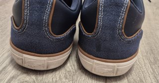 Zapatillas Lacoste Azul Marino y Marrón