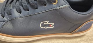 Zapatillas Lacoste Azul Marino y Marrón