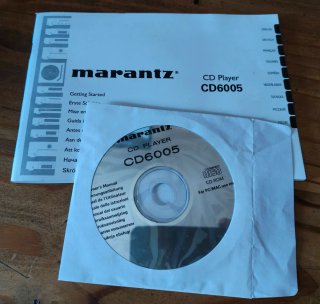 Reproductor CD Marantz CD6005 Plata