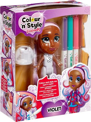 Muñeca Colour 'n' Style Friends Violet