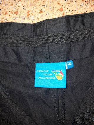 Pantaloni arbitro FIP neri XXL