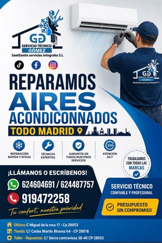 Aire Acondicionado Gómez - Servicio Técnico