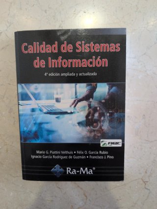 CALIDAD DE SISTEMAS DE INFORMACIÓN 4a EDICIÓN A...
