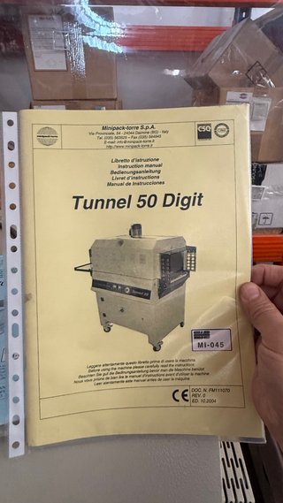 Minipack Modular 50 con túnel