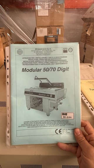 Minipack Modular 50 con túnel