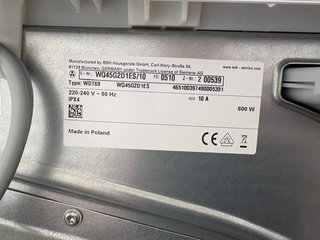 Secadora Siemens WQ45G2D1ES C 9Kg Blanca