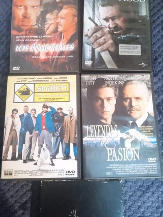 Lote 5 DVDs Originales