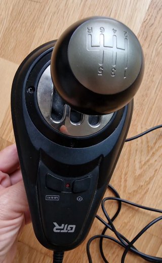 Volante GTR PS4/PC (sin Force Feedback)