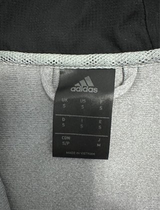 Chándal Adidas Talla S Gris y Negro