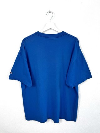 Camiseta Champion USA College Retro Oversize Azul
