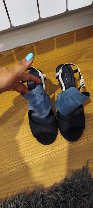 Zapatos Zara tacón 37 (un solo uso)