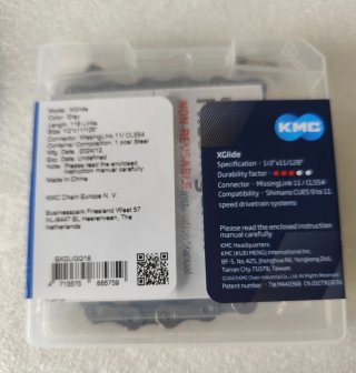 Cassette Shimano 11v + Cadena KMC XGlide 11v
