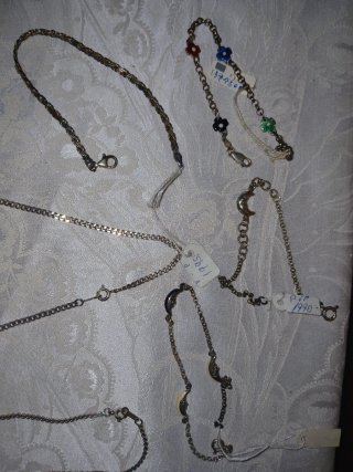 Lote de Joyería Variada plata