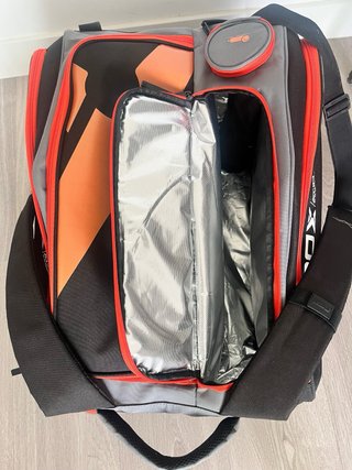 Paletero Padel Nox Negro/Gris/Naranja