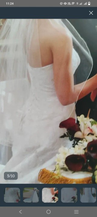 Vestido de Novia Palabra de Honor
