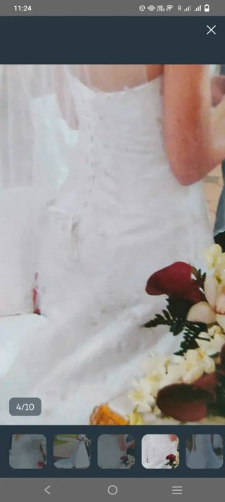 Vestido de Novia Palabra de Honor