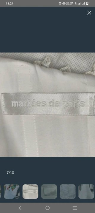 Vestido de Novia Palabra de Honor