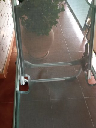 Tumbona plegable jardín