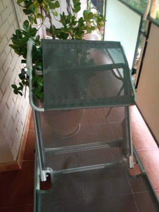 Tumbona plegable jardín