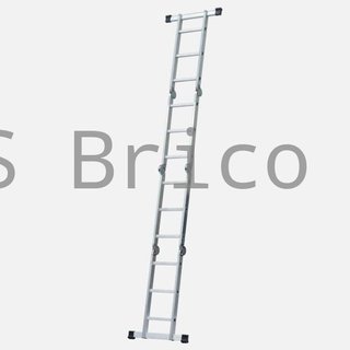 Escalera Multiflex Aluminio Profesional 4x3 Peldaños