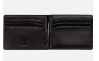 Cartera Montblanc 6 tarjetas + clip billetes
