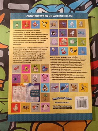 Guía Pokémon Sol y Luna Pokédex Español
