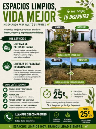 Limpieza de parcelas
