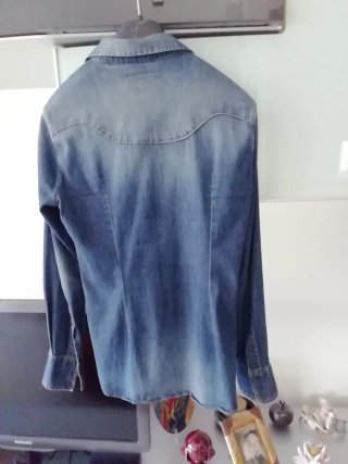 Camicia jeans donna South Beach elasticizzata
