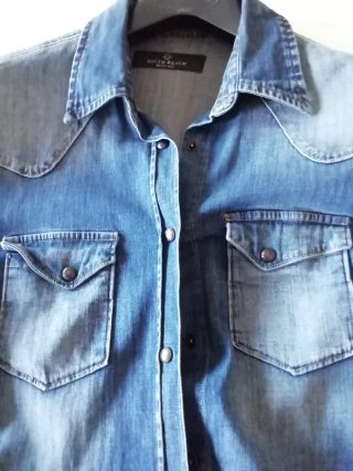 Camicia jeans donna South Beach elasticizzata