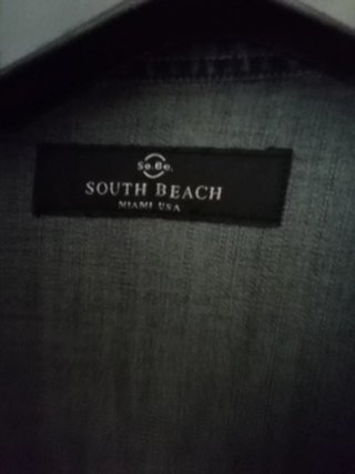 Camicia jeans donna South Beach elasticizzata