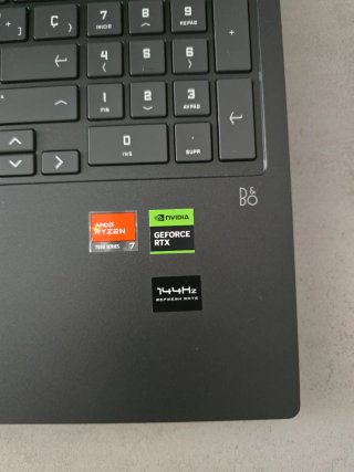 Portátil HP Victus Ryzen 7 Negro/Gris