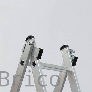 Escalera Aluminio Elite 2x14 - 4+4 M - 80-80x30mm