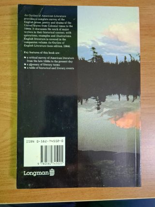 An outline of American literature