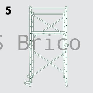 Andamio Multiusos Plegable - 4 Metros