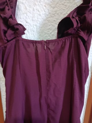 Vestido fiesta primavera verano morado