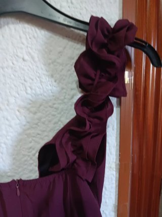 Vestido fiesta primavera verano morado