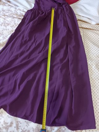 Vestido fiesta primavera verano morado