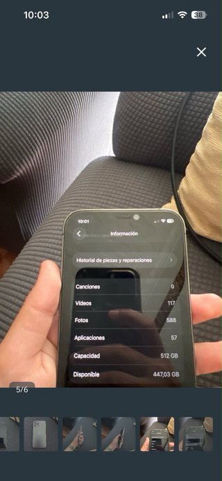 iPhone 12 Pro 512GB Plata