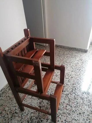 Silla Escalera Madera Convertible