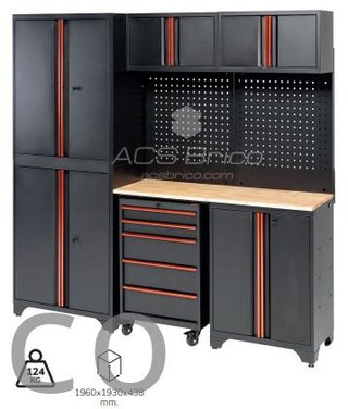 Conjunto Taller 3 Módulos S/Madera Alyco Orange 129780