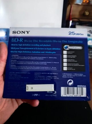Pack 4 Discos Blu-ray Vírgenes Sony (2x50GB, 2x25G