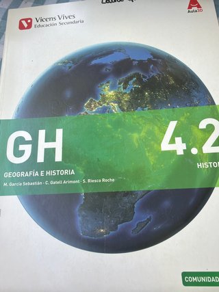 GH 4, Geografía e historia, Educación Secundari...