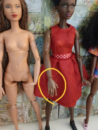 Barbie lote Made to Move (MTM)