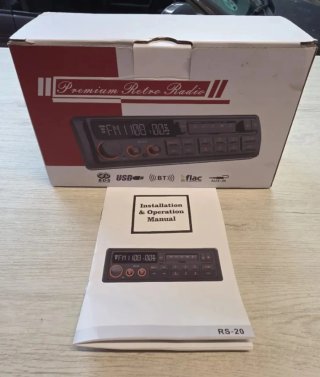 Radio Premium Retro Radio USB BT FLAC