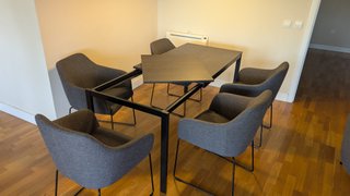 Mesa comedor extensible + 6 sillas