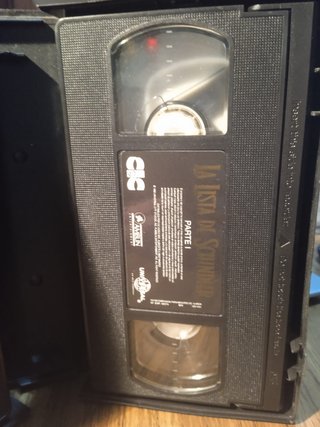 VHS La Lista de Schindler - Ganadora 7 Oscars